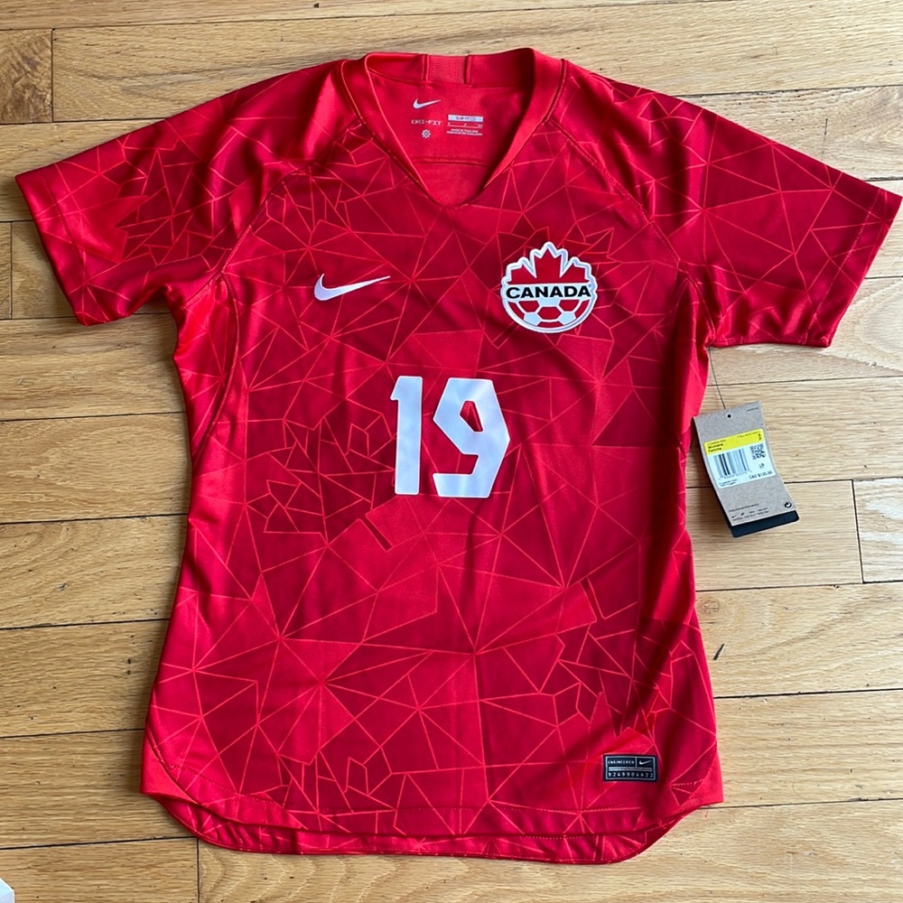 Nike Canada player jersey